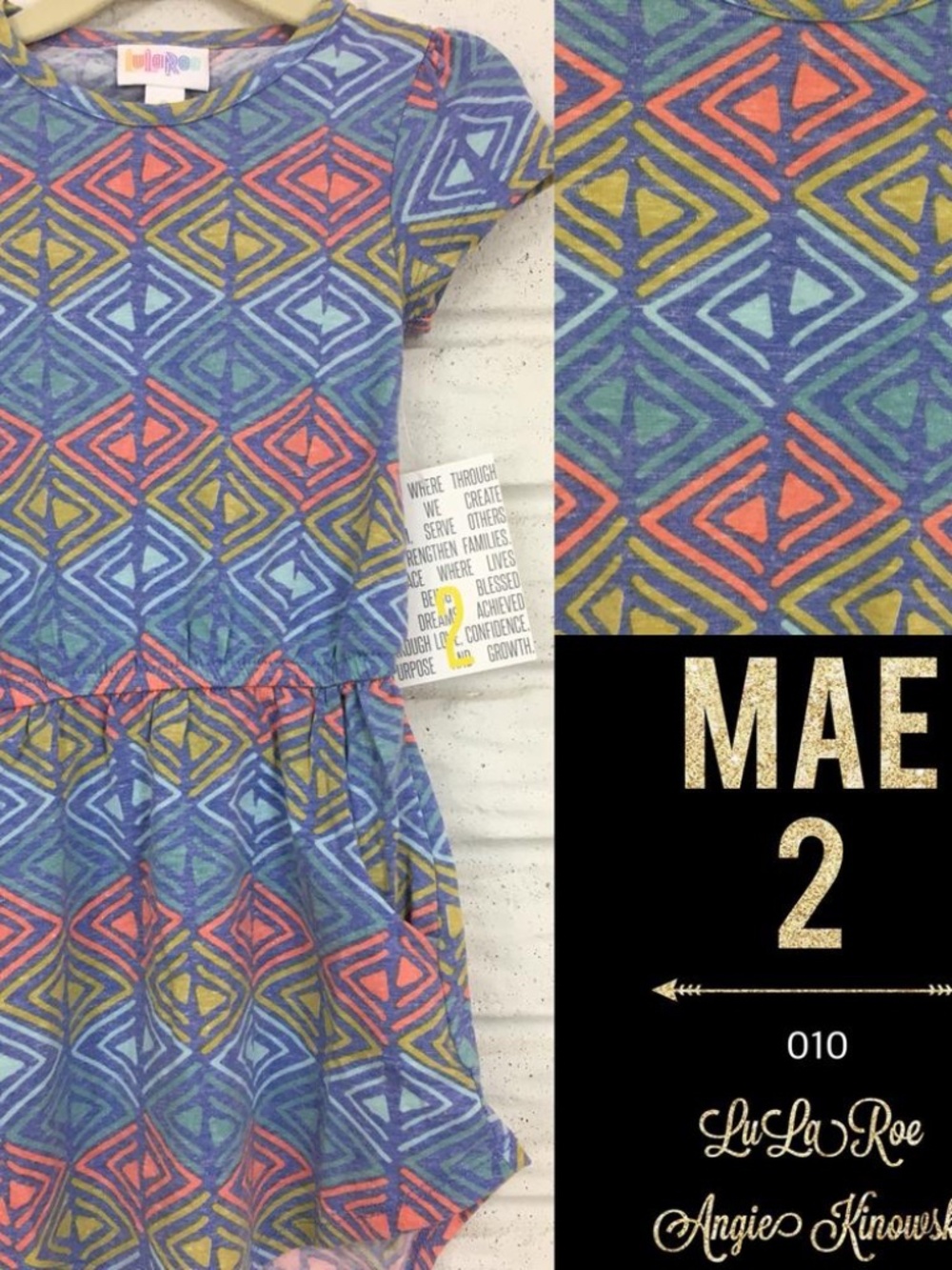 LuLaRoe Kids Mae Dress